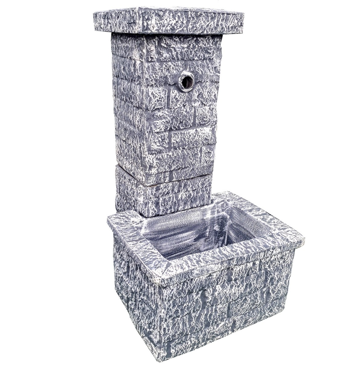 Betonska esma Ciglica 2 Sivo Bela Betonska esma Ciglica 2 Sivo Bela